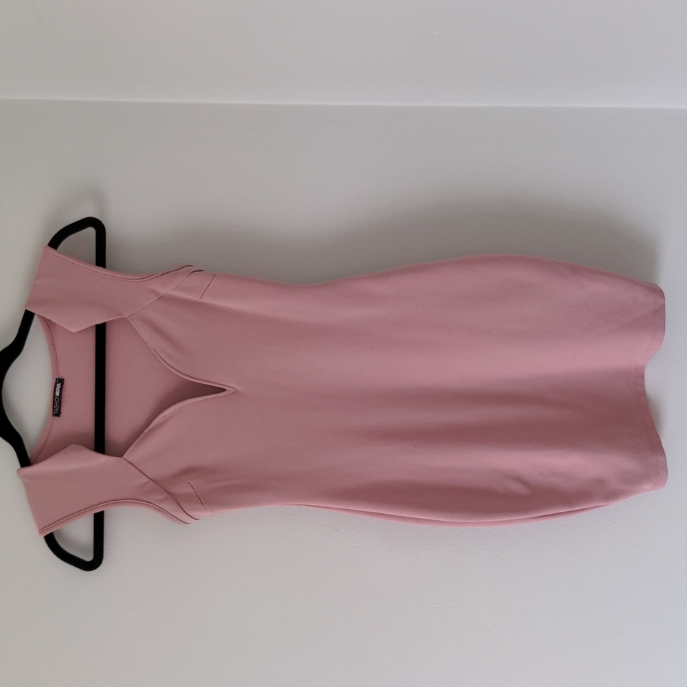 Dusty Pink Bodycon Dress